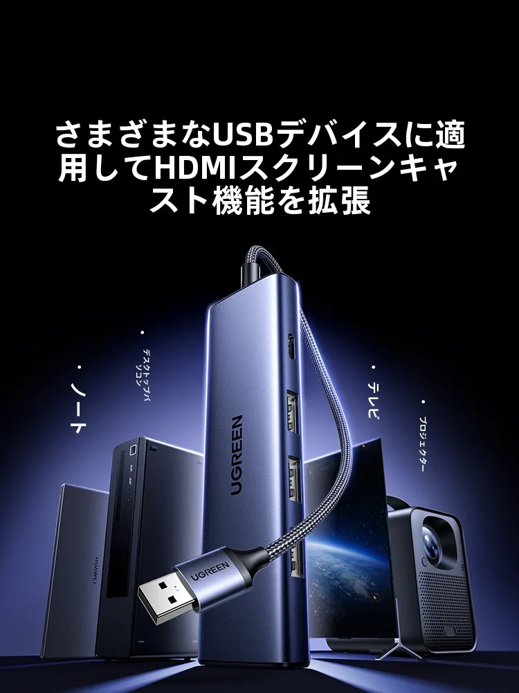 HDMIチェッカーとしてのUSB拡張ハブ：高画質接続の実用性と仕組み解説