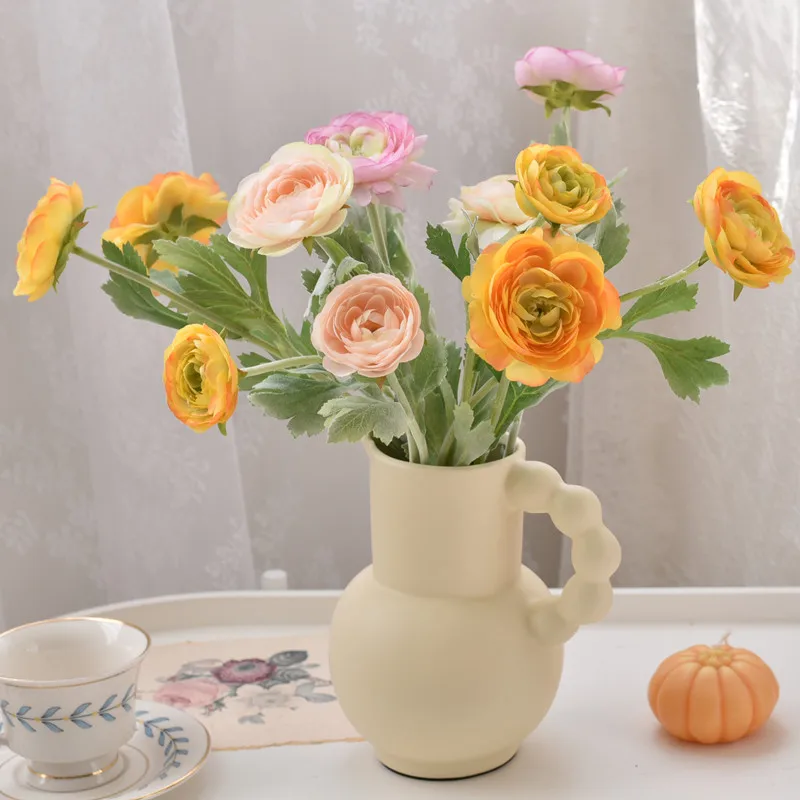 フェイク peony アートフラワー 花束【リビング・ダイニング用・卓上装飾】 おうち時間を豊かにするおすすめアイテム