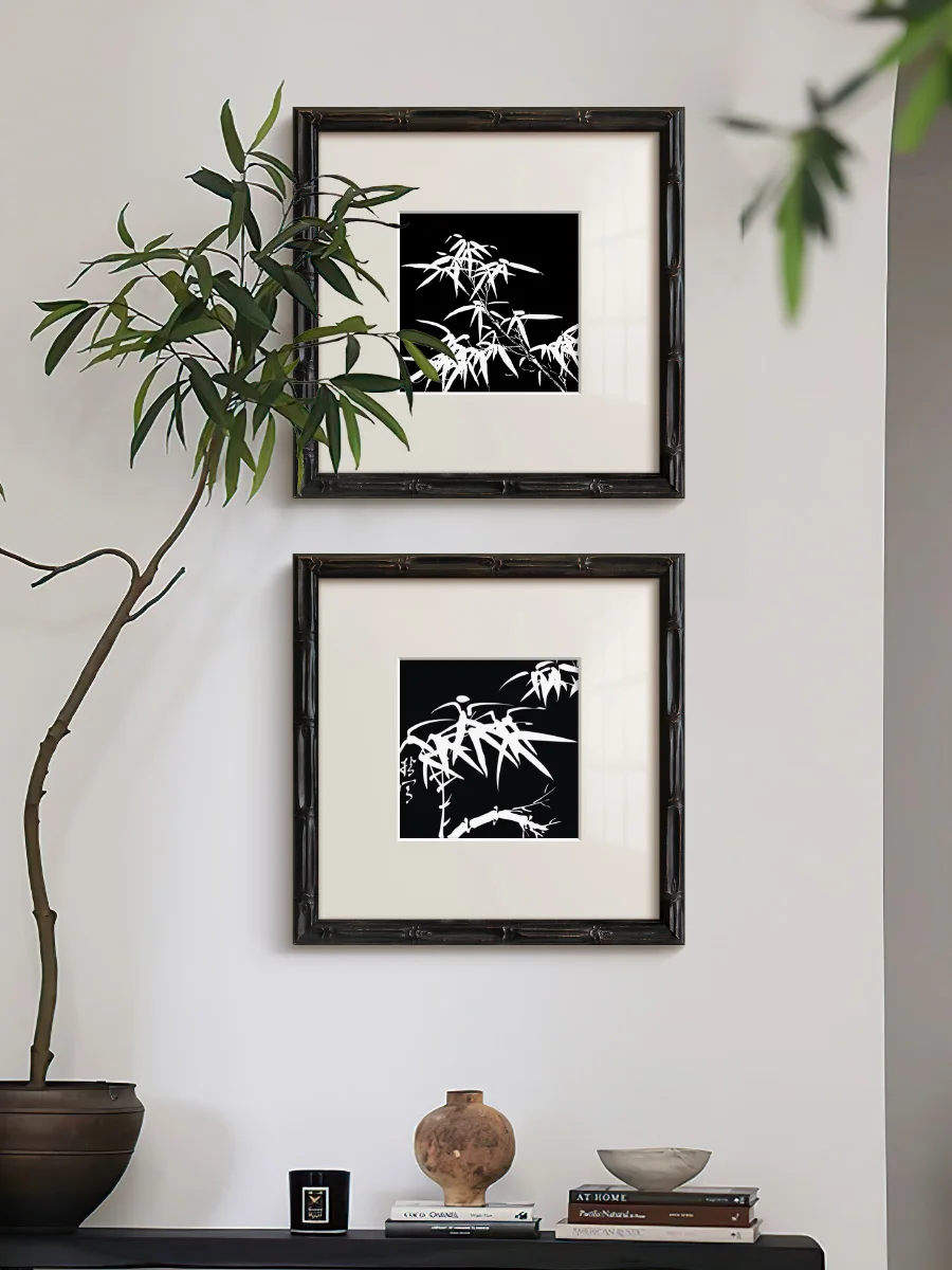 部屋に飾るアートが「明るさ」を生む秘密は？ヴィンテージモノクロの竹画が教えてくれたこと