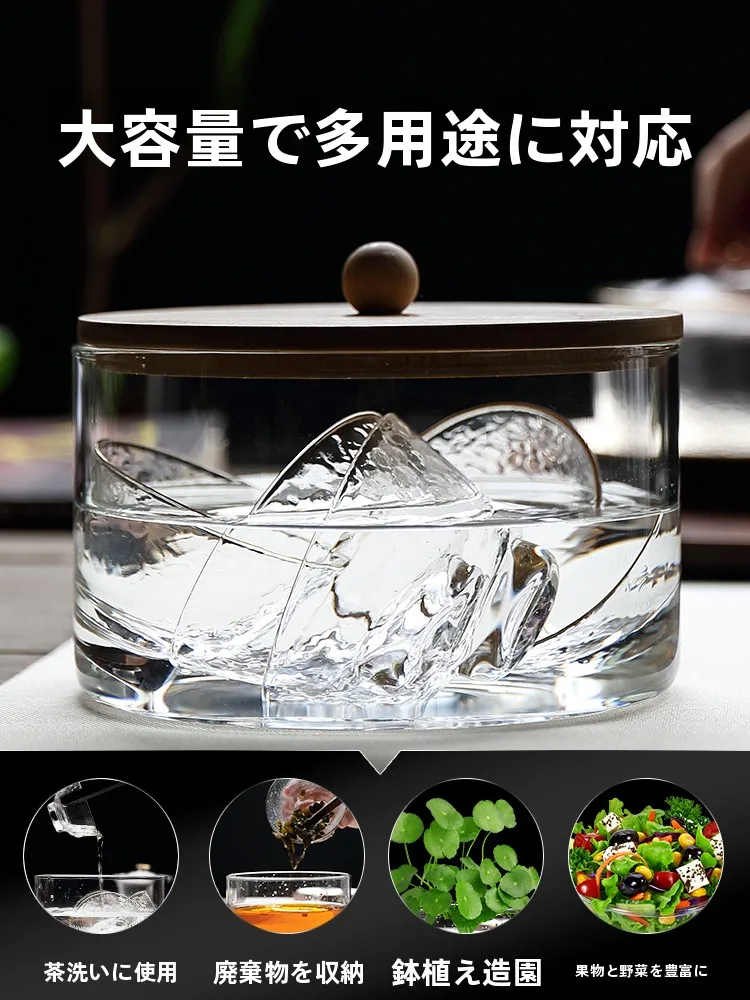 ガラス茶洗 家庭用 日本式 茶碗収納の透明シンプルな実用性とは