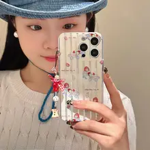 かわいいケーキガールデザインのスマートフォンケース【小米17Promax・15Ultra・Civi5対応・シリコン製・衝撃吸収】