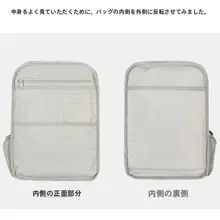 休闲通勤用の多機能バックパック【15.6インチ対応・日常旅行向け・スクエアデザイン】