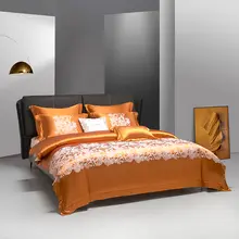 高級全棉織り柄四点セット【ベッドカバー・シーツ・クッションカバー付き・贅沢なデザイン】（セットアップ対応）