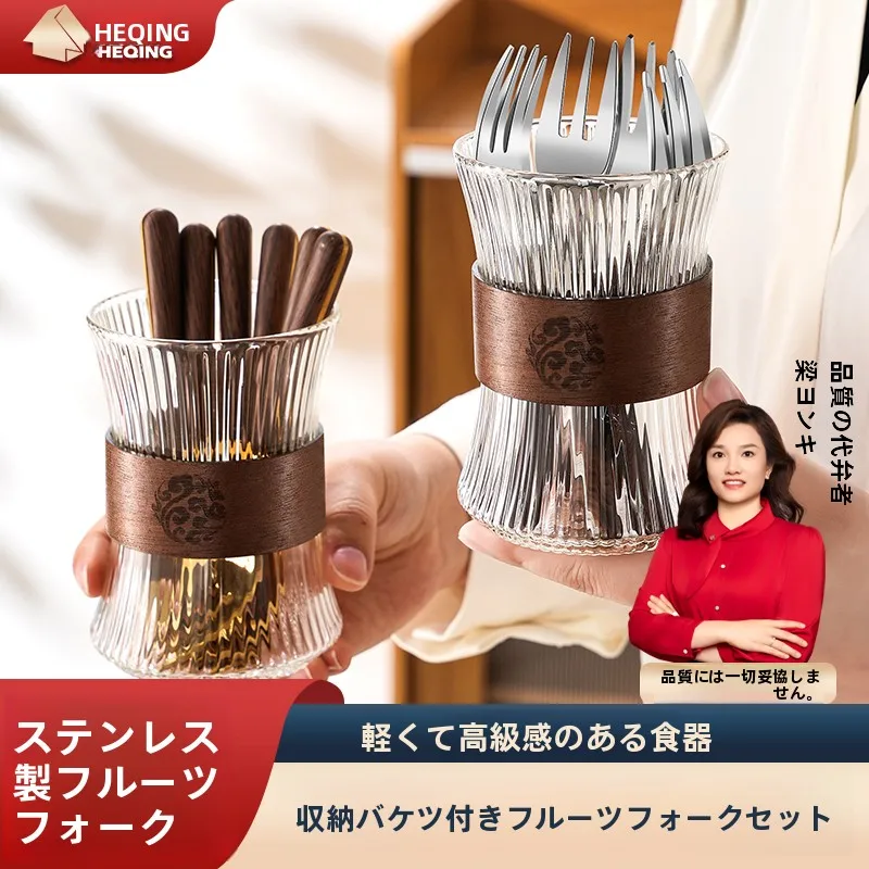 高級感ある不锈鋼製フルーツフォーク：おしゃれな洋食器としての実用性とデザインのバランス