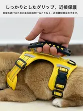 小型犬用 ペットリード&ハーネスセット【防脱出・柴犬・テディベア用】