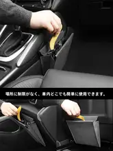 車用ミニゴミ箱【折りたたみ式・ハンギング・多機能】
