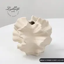 陶製水栽培グリーン植物インテリアオブジェ【黒・シンプル・デザイン】