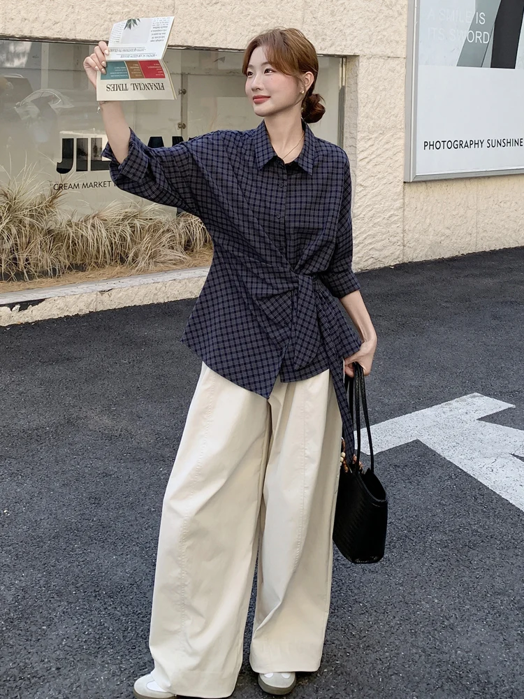 2026春トレンドで迷ったら、このレトロチェックシャツとワイドパンツが救う！