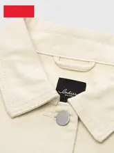 春季新作 オーバーサイズデニムジャケット【コットン製・洗い加工・シンプルデザイン】