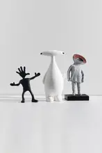 インテリア雑貨 置物 フィギュア キャラクター 宇宙人 おしゃれ 子供部屋 リビング 玄関 寝室 キッズ ボーイズ ガールズ 「Dnnni」
