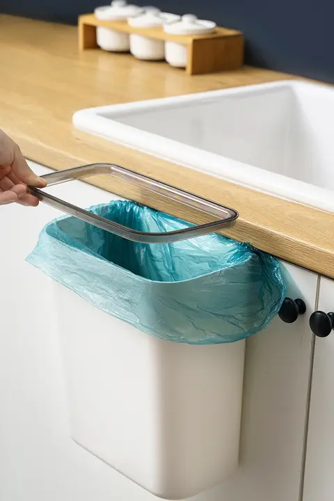 キッチン壁掛け ゴミ箱ばこ 家庭用 カップボード 収納