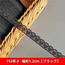 台湾製 薄手スムースレース 手作り用広幅ドールスカートトリム