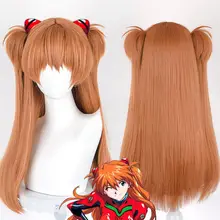 アスカ風 コスプレウィッグ【シリコンスカルプ付き・ヘアアクセサリー販売中】