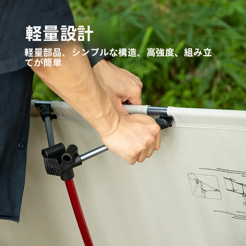 Naturehike 折りたたみ軍用ベッド シングル：軽量アルミニウムモデルの実用性と収納性能