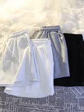 アメリカンスタイルのハイウエストローズ ショートパンツ【極上の柔らかさ・カジュアル・女性用】（セットアップ対応）