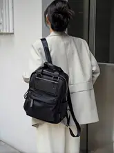 通勤用パソコンリュック【大容量・オクスフォード生地・シンプルデザイン】