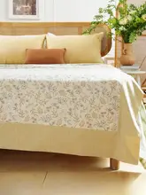 春夏用ひんやりデザインのエアコンカバー【リネン素材・大人用・ソファや昼寝用】