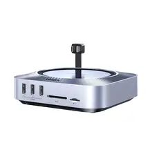Mac mini対応Type-C拡張ドック【多機能USBポート・M.2ハードディスク変換】