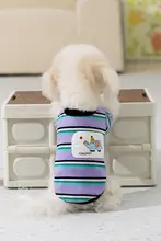 春夏用ペットTシャツ【小型犬用・薄手・カジュアルウェア】