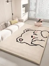 冬用厚手カーペット【子供用・プレイマット・寝具・ベッドサイド用】