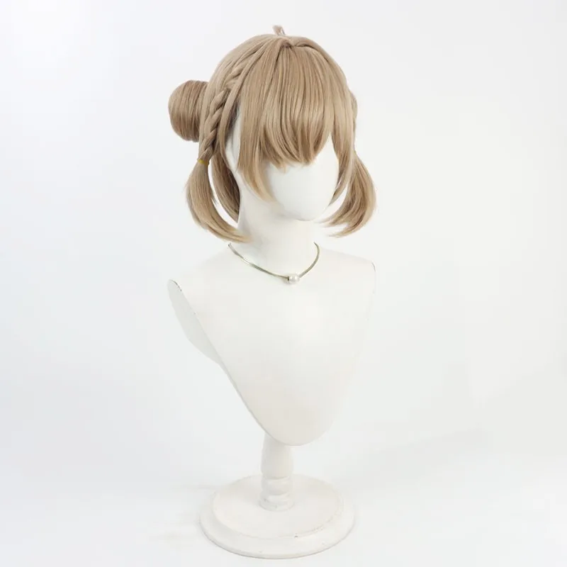 胡桃 コスプレ ウィッグ 分体式 赤豆 飲茶風 セットアップ対応