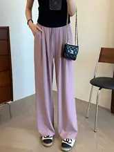 涼しさと快適さを兼ね備えたワイドレッグパンツ【フィット・直筒・夏用】