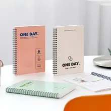 シンプルなリングバインダーの日記帳【生活記録・日々の計画用】