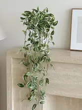 壁掛け式の偽造緑植物・吊り下げ可能なデザイン【モダン・リビングルーム装飾】