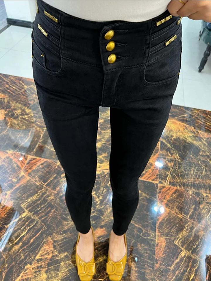 デニム ペンシルパンツ スリムストレッチ 鉛筆 パンツ