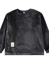 冬用 厚手フランネル メンズパジャマ【保温・ルーズフィット・コーラルフリース】（セットアップ対応）