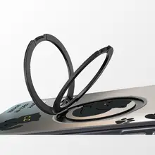 マグセーフ磁気支架スマホケース【シンプルデザイン・猫モチーフ・回転式・iPhone対応】