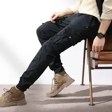 メンズ 高機能カーゴパンツ【春夏用・ストレート・コットン・6ポケット・ストレッチ】