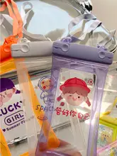 透明防水スマートフォンケース【多色・泡状のデザイン・タッチスクリーン対応】