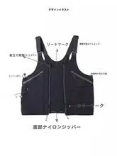 アウトドアキャンプ用 フォートレスベスト【多ポケット・無袖・夏用】（セットアップ対応）