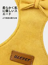 ハーネス型 犬用リード【小型犬・テディ・ビションフリーゼ・ポメラニアン対応】