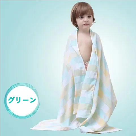 バスタオル 大人 男女用 家庭用 綿二重ガーゼ 薄型 吸水 速乾 通気性