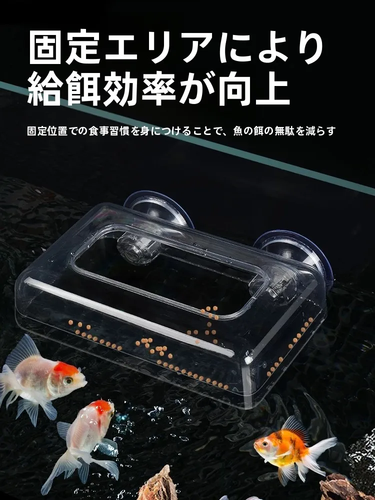 メダカ稚魚飼育用給餌ボックスの選び方：浮き防止設計が水質維持に貢献
