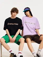 半袖Tシャツ ユニセックス コットン 豹柄 クローパッチ クルーネック ルーズ カジュアル 夏 「SuaMoment」