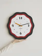 穴あけ不要のモダンミニマリスト壁掛け時計【クリエイティブデザイン・リビング用】