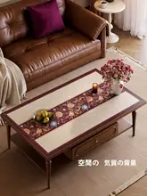 防水加工の高級感あるテーブルクロス【汚れ防止・耐摩耗・カジュアルインテリア用】