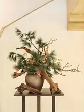 リアルな造花 グリーン植物インテリア【柔らかい装飾・ホーム、店舗用】