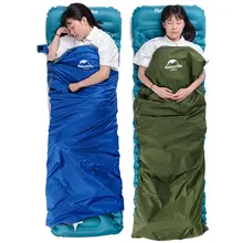 ノーク アダルト 夏用 薄型スリーピングバッグ【アウトドア・キャンプ・軽量・単独使用】