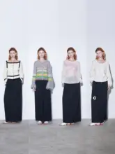 極上の柔らかさのニットウールロングスカート【ウエストゴム・ドレープ感】