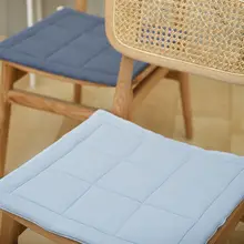 北欧スタイル用インテリアクッション【コットンリネン・木製チェア用・季節対応】