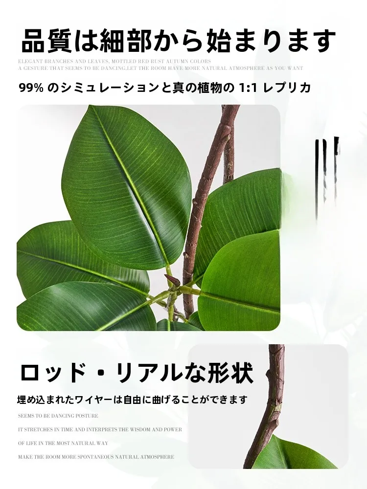 見つけたデイリー雑貨まとめ 完全ガイド フェイクグリーンゴムの木の選び方
