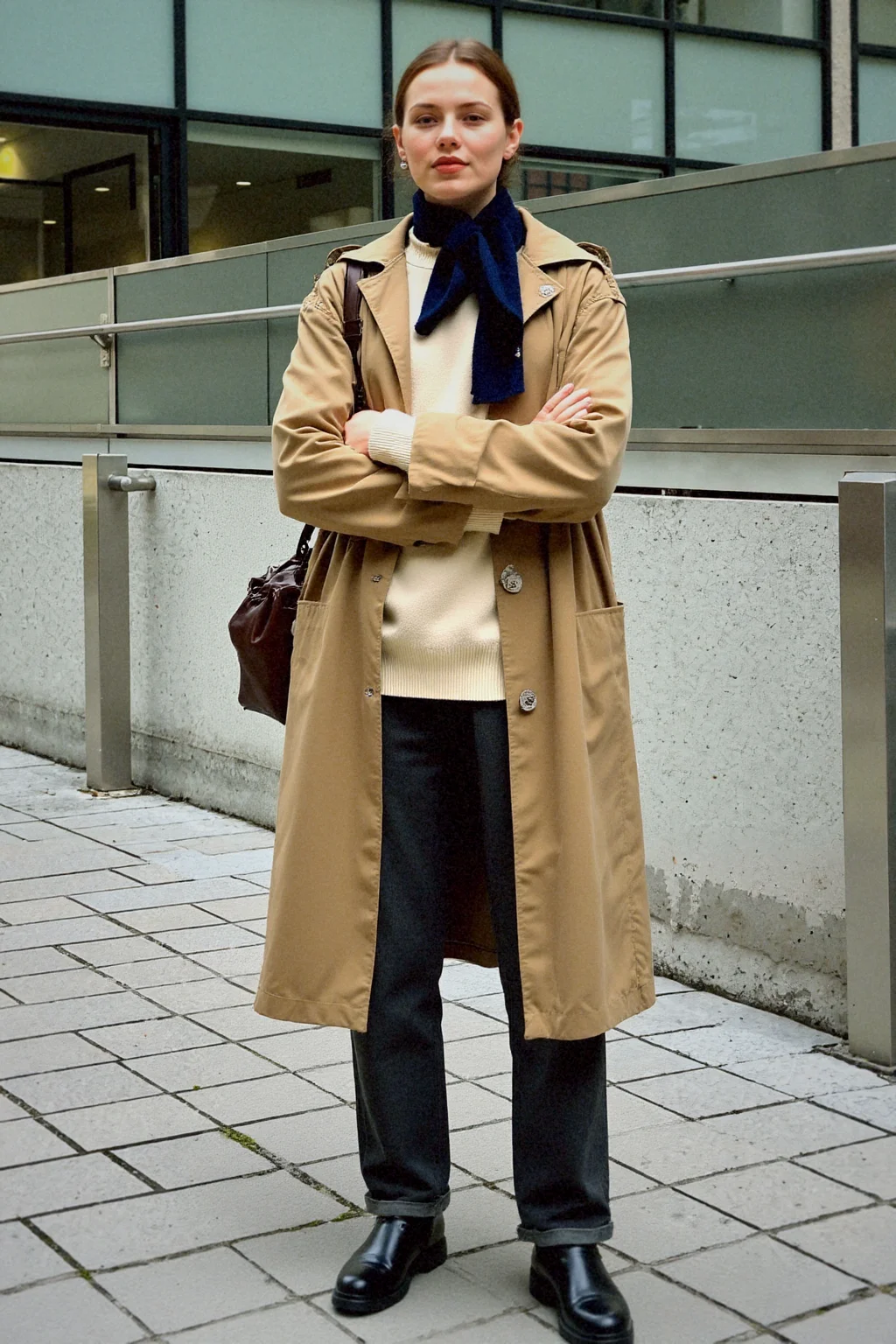 大人可愛い服 40代コーデ 完全ガイド｜ダブルブレストトレンチの選び方と着こなし
