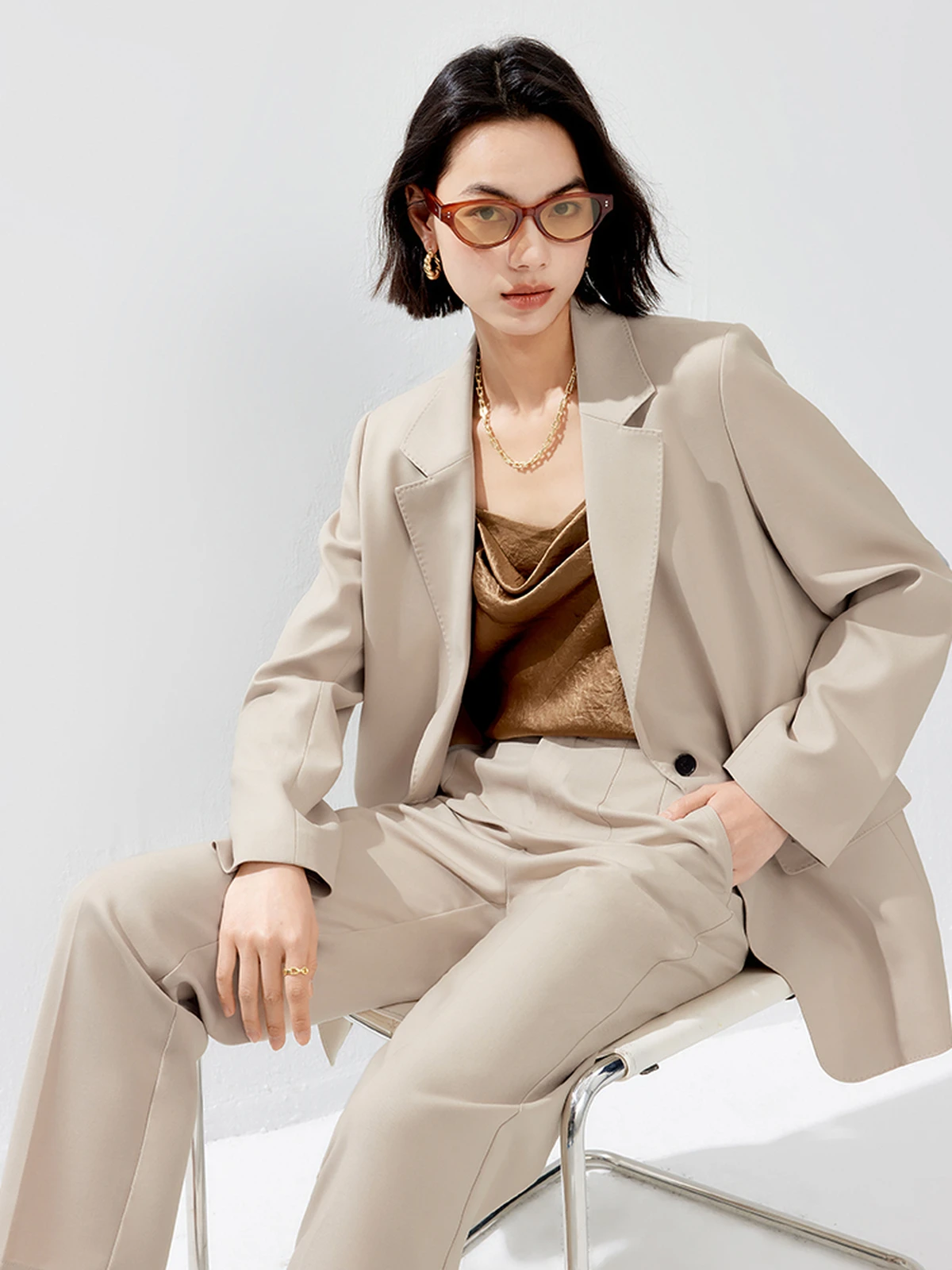 大人可愛い服 50代コーデ | 取り外し可能メリノウールジャケットの選び方と実際の使い方