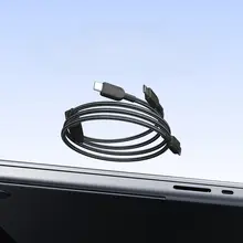 ANKER 二合一タイプC対応編み込み高速充電データケーブル【高出力・二股設計・車載・オフィス用】