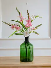 高級感ある造花 アイリスのブーケ【リビング用・インテリア装飾】
