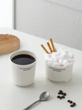 コーヒーカップ テイクアウトカップ 和風マグカップ 陶器 おしゃれ シンプル レトロ インスタ風